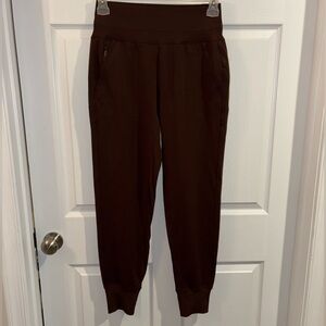 Athleta Venice Brown Jogger Pants Women’s size S